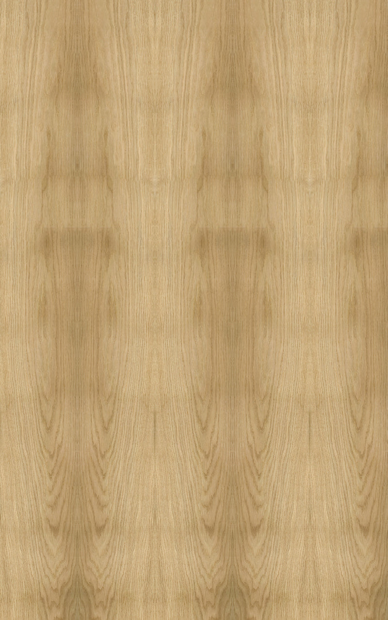 European Oak Veneer Crown Cut on Black Moisture Resistant MDF