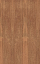 Sapele Veneer Crown Cut on Black Moisture Resistant MDF