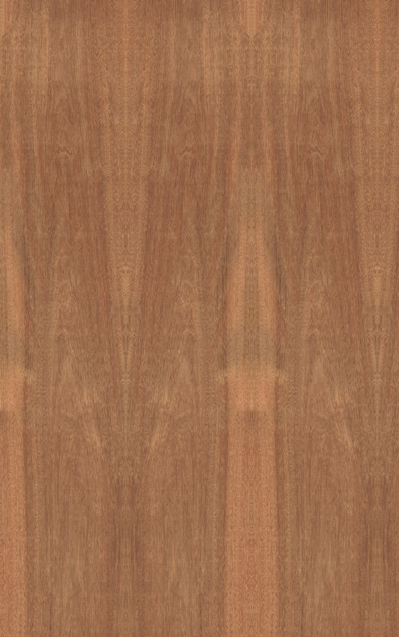 Sapele Veneer Crown Cut on HMR Moisture Resistant Particleboard