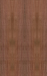 Red Gum Veneer Quarter Cut on Black MDF