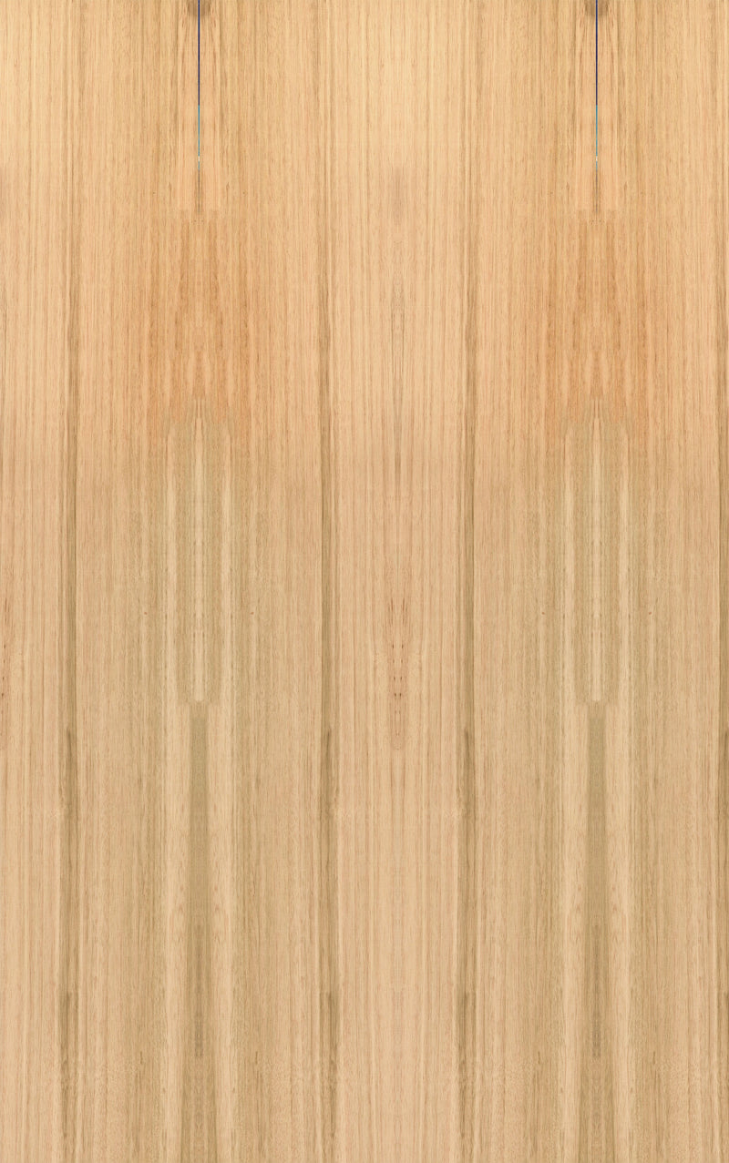 Blackbutt Veneer Quarter Cut on Black MDF