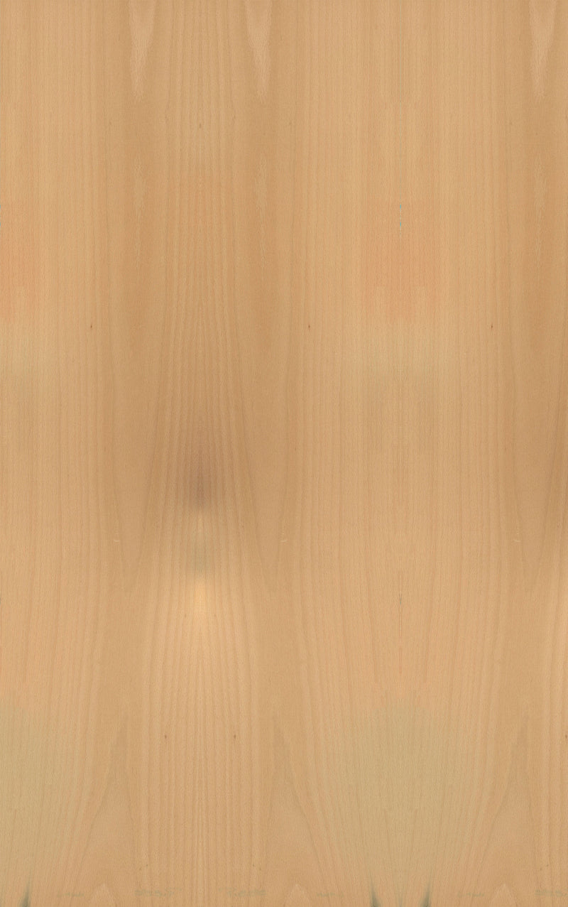 Beech Veneer Crown Cut on Black Moisture Resistant MDF