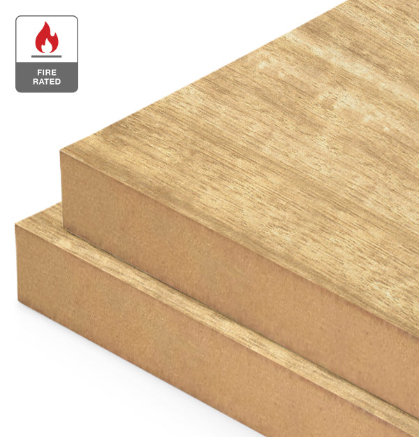 Tasmanian Ash Veneer Quarter Cut on Fire Rated MDF