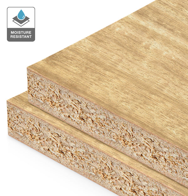 Tasmanian Ash Veneer Quarter Cut on HMR Moisture Resistant Particleboard