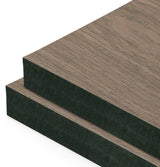 Arezzo Chestnut Reconstituted Veneer on Black MDF