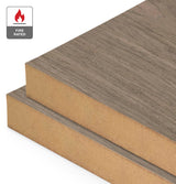 Arezzo Chestnut Reconstituted Veneer on Fire Rated MDF