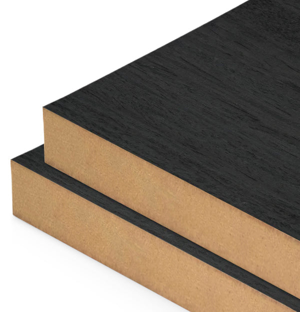 Black Gold Reconstituted Veneer on MDF