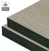 Dovetail Reconstituted Veneer on Black Moisture Resistant MDF