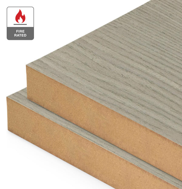 Dovetail Reconstituted Veneer on Fire Rated MDF