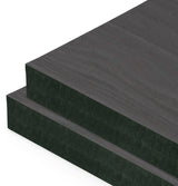 Ebon Reconstituted Veneer on Black MDF