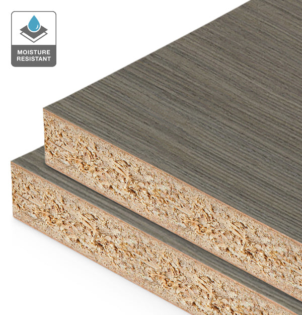 Greystane Reconstituted Veneer on HMR Moisture Resistant Particleboard