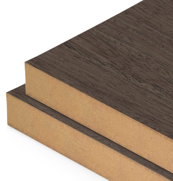 Intense Cocoa Reconstituted Veneer on MDF