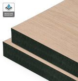 Verdi Reconstituted Veneer on Black Moisture Resistant MDF