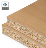 Beech Veneer Crown Cut on HMR Moisture Resistant Particleboard