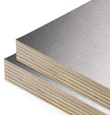 Stainless Steel Laminate on Plywood