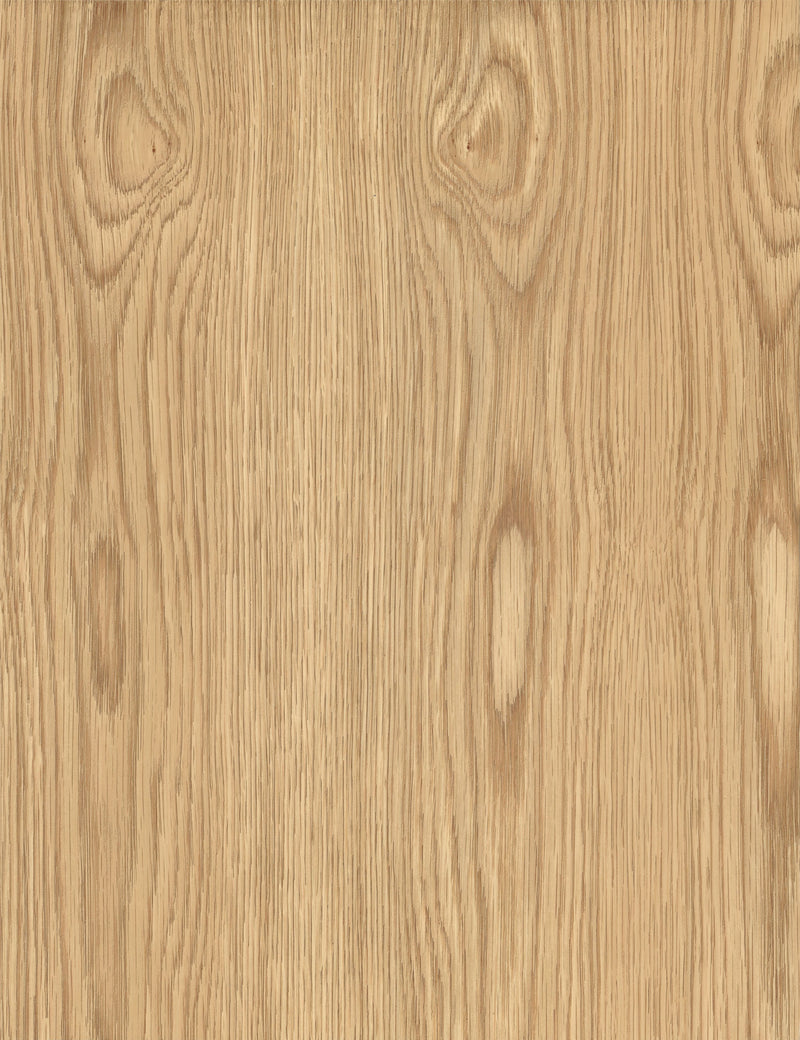 American Oak Veneer Wire Brushed Crown Cut on Black MDF