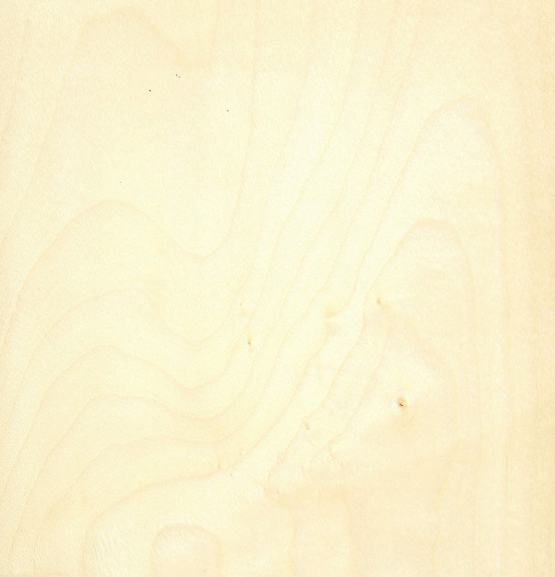 Birch Veneer Rotary Cut on Black Moisture Resistant MDF