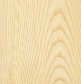 European Ash Veneer Crown Cut on Black Moisture Resistant MDF