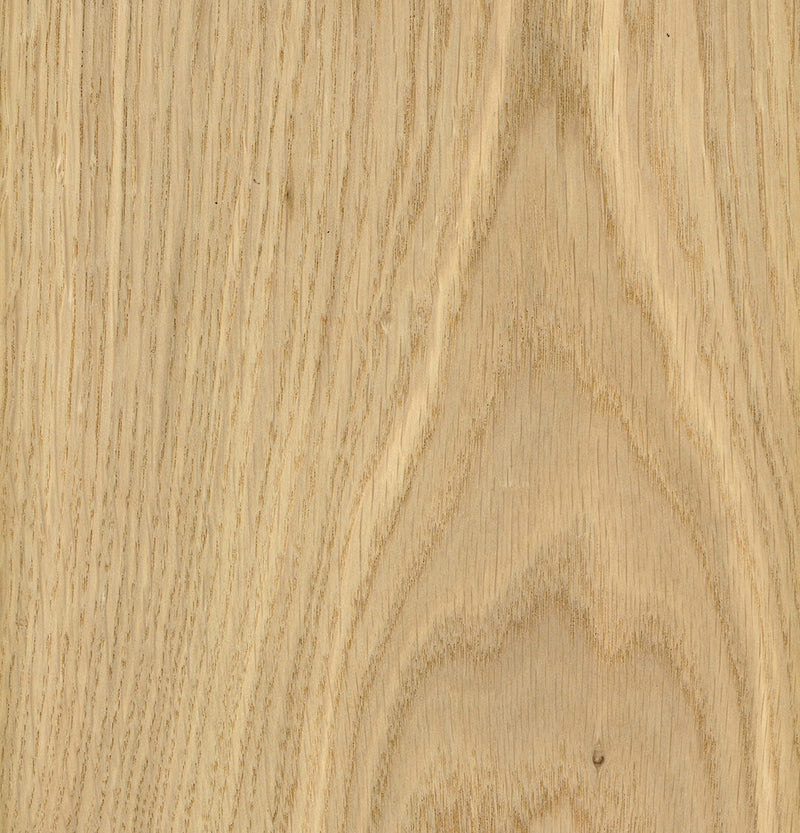 European Oak Veneer Crown Cut on Black Moisture Resistant MDF