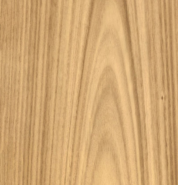 Plantation Oak Veneer Crown Cut on Black Moisture Resistant MDF