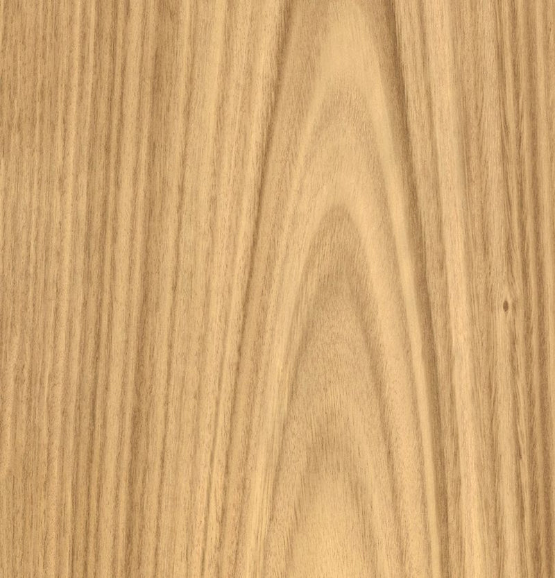 Plantation Oak Veneer Crown Cut on Black Moisture Resistant MDF