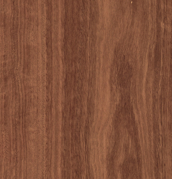 Jarrah Veneer Crown Cut on Black Moisture Resistant MDF