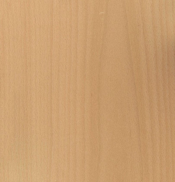 Beech Veneer Crown Cut on Black Moisture Resistant MDF