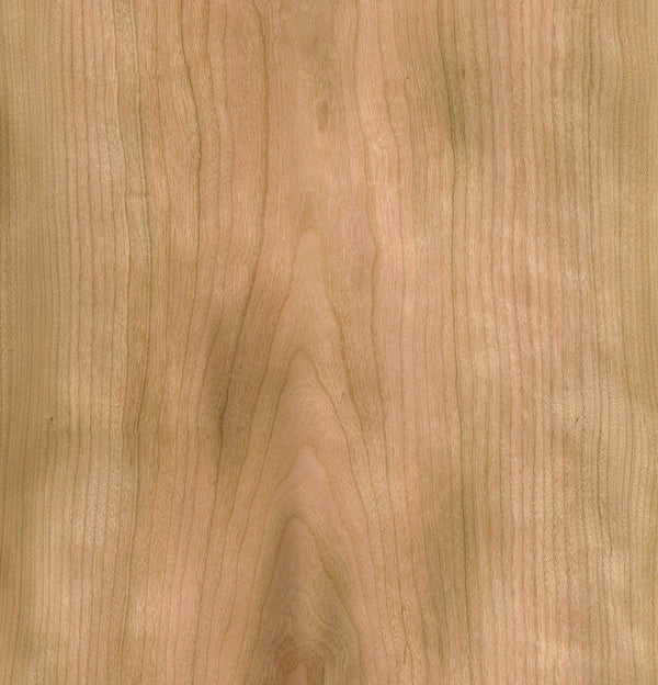 American Cherry Veneer Crown Cut on Moisture Resistant MDF